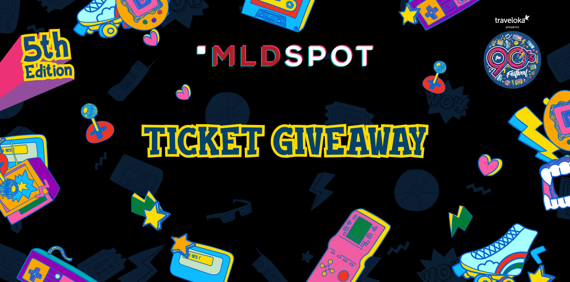MLDSPOT Bagi-bagi 40 Tiket The 90s Festival 2019 Gratis!